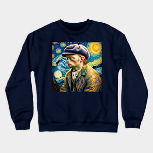 Starry Night of Inclusion: World Down Syndrome Day Crewneck Sweatshirt